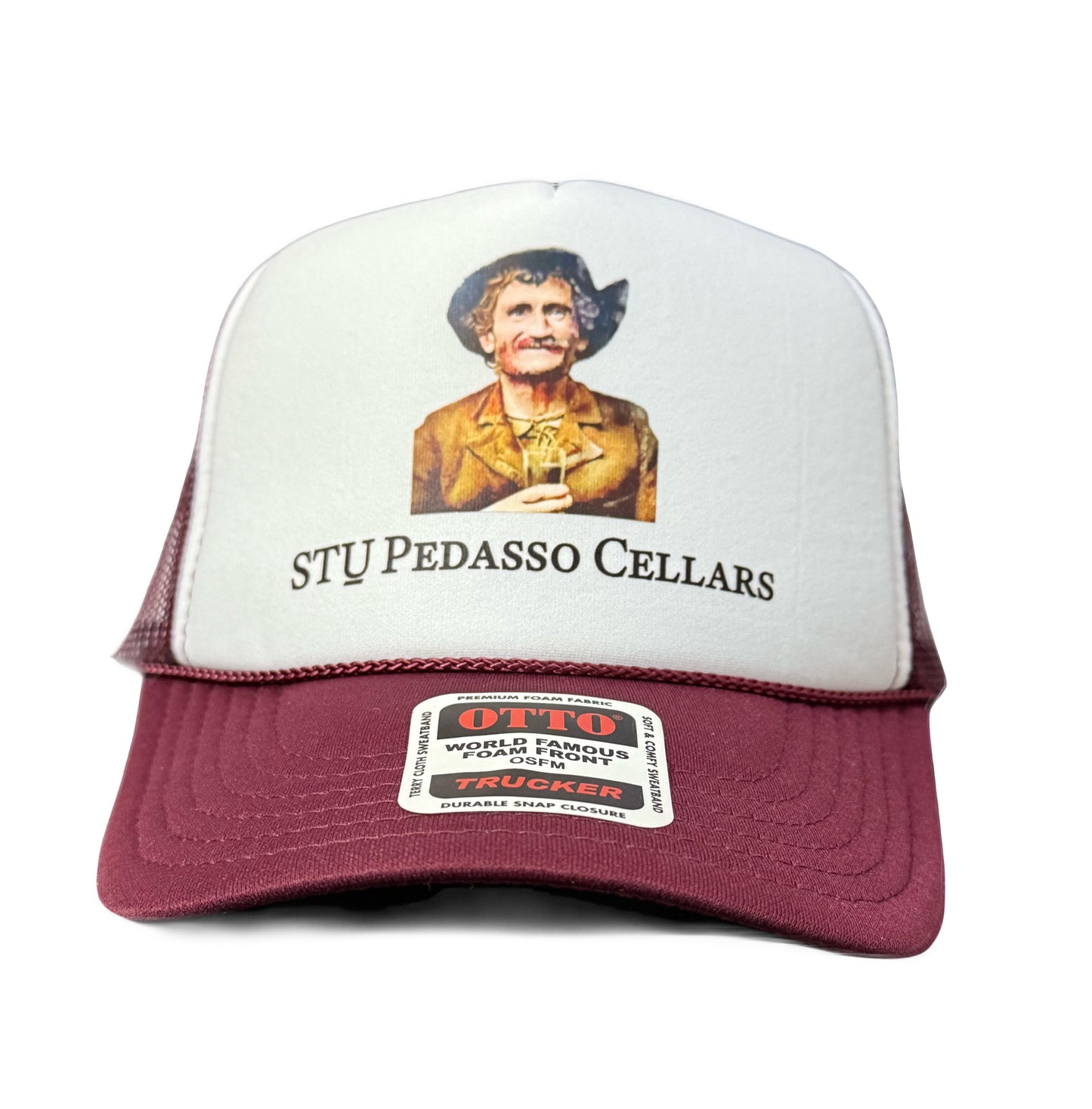 STU Maroon Color Logo Hat